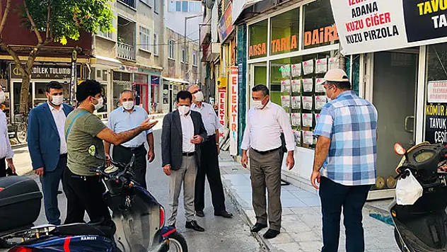 Konya Milletvekili Altunyaldız, Seydişehir'de incelemelerde bulundu