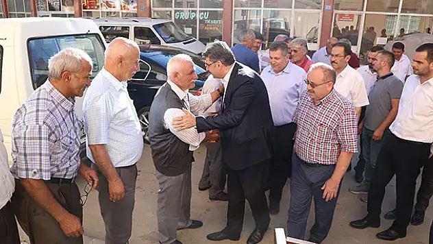 Konya Milletvekili Orhan Erdem'den Hadim'e ziyaret