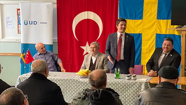 Konya Milletvekili Selman Özboyacı İsveç'de
