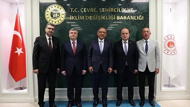 Konya Milletvekilleri ve Başkan Kavuş'tan Bakan Özhaseki'ye ziyaret