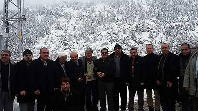 Konya milletvekilleri Yerlikaya ve Tüfekci, Seydişehir'de