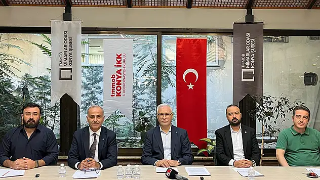 Konya Mimarlar Odası'ndan dirençli kentler çağrısı