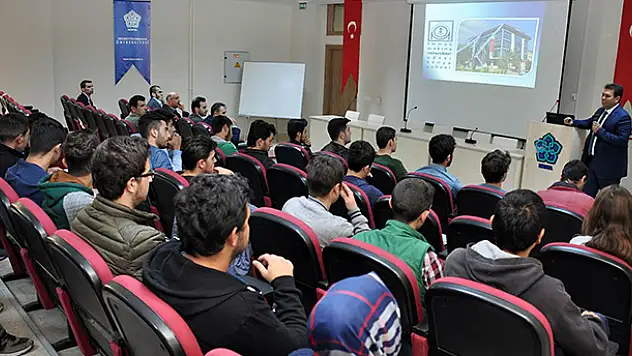 Konya MMO Başkanı Duransoy NEÜ'de öğrencilerle buluştu
