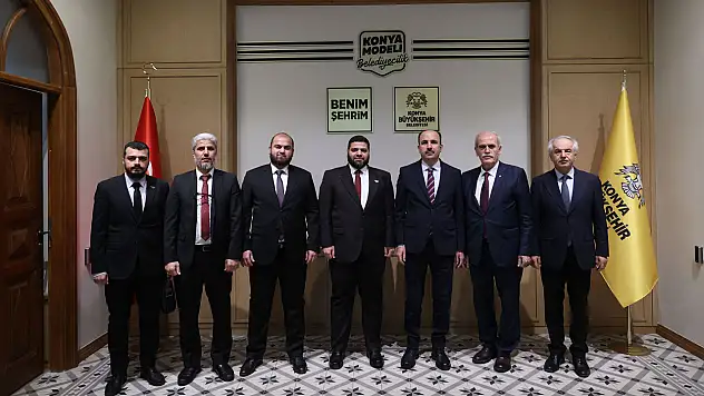 Konya modeli belediyeciliğe Suriye'den yakın ilgi