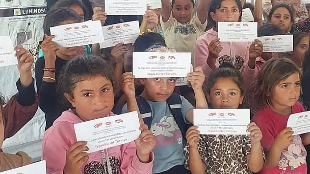 Konya Müftülüğü Gazzeli çocukları unutmadı