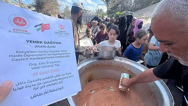 Konya Müftülüğü'nden Gazze'ye yardım eli