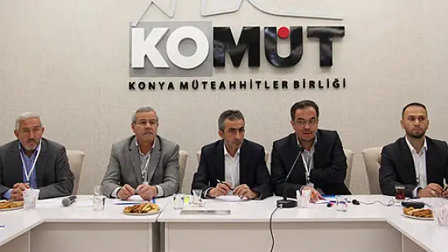 Konya Müteahhitler Birliği kuruldu 