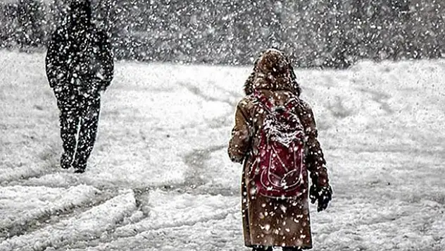Konya'nın 6 ilçesinde eğitime kar engeli