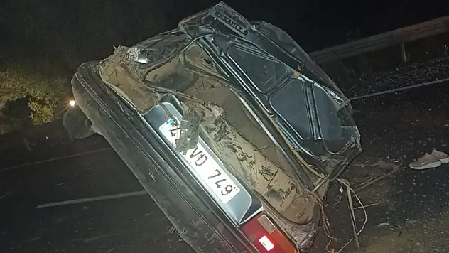 Konya'nın Akşehir ilçesinde trafik kazasında iki kişi yaralandı
