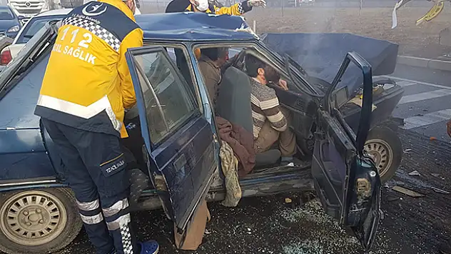 Konya'nın Akşehir ilçesinde trafik kazası: 4 yaralı