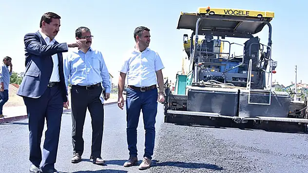 Konya'nın bu ilçesinde asfaltsız yol kalmayacak!