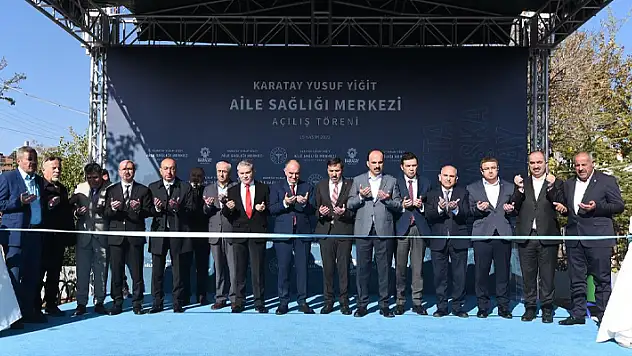 Konya'nın bu ilçesine bir aile sağlığı merkezi daha kazandırıldı 
