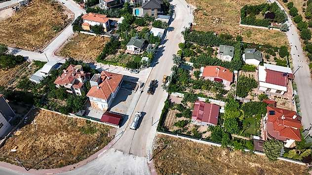 Konya'nın bu mahallesinde yollar yepyeni bir görünüme kavuşuyor