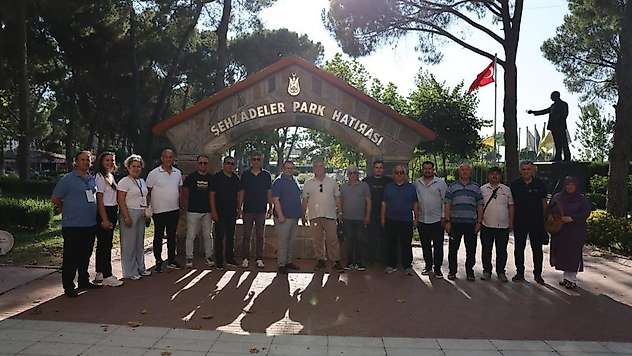 Konya'nın da yer aldığı heyetten Şehzadelerpark'a tam not