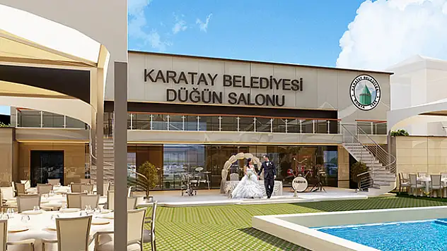 Konya'nın en büyük kır düğün salonunun yapımına başlandı
