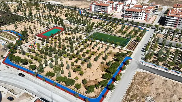Konya'nın en uzun bisiklet ve yürüyüş yolu Yelda Park'ta