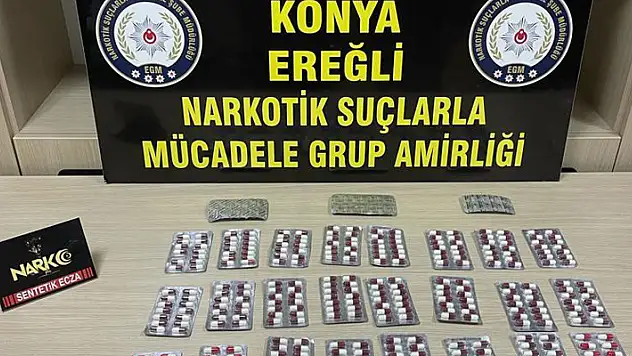 Konya'nın Ereğli ilçesinde düzenlenen uyuşturucu operasyonlarında 7 şüpheli gözaltına alındı
