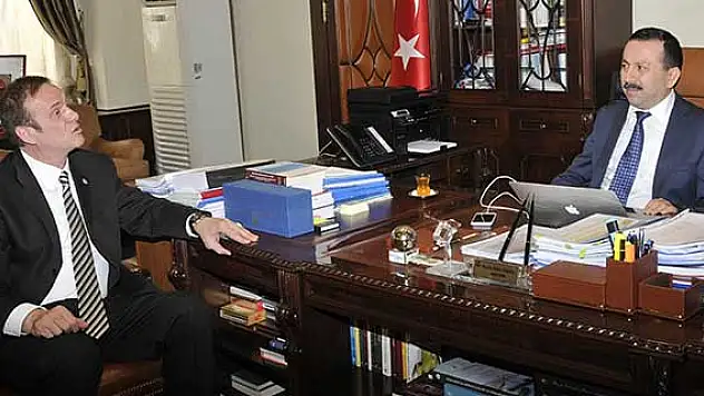 Konya'nın gururundan rektör Gökbel'e ziyaret