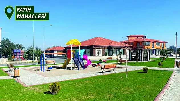 Konya'nın il olmasına aday olan ilçeye bir yeni park daha kazandırıldı