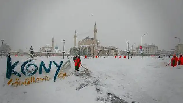 Konya'nın ilçelerinde eğitime 1 gün ara 