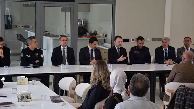Konya'nın ilçesinde öğrencilerin güvenliği için kritik toplantı