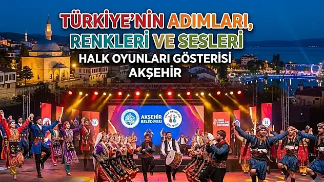 Konya'nın ilçesinde Türkiye'nin renkleri aynı sahnede buluştu