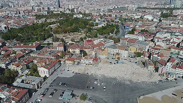 Konya'nın kalbindeki kentsel dönüşümün son durumu