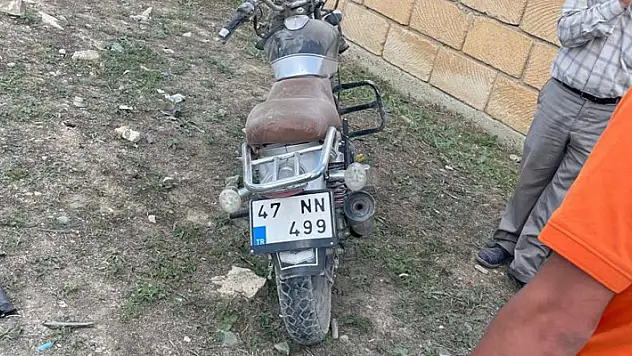 Konya'nın Kulu ilçesinde devrilen motosikletin sürücüsü yaralandı
