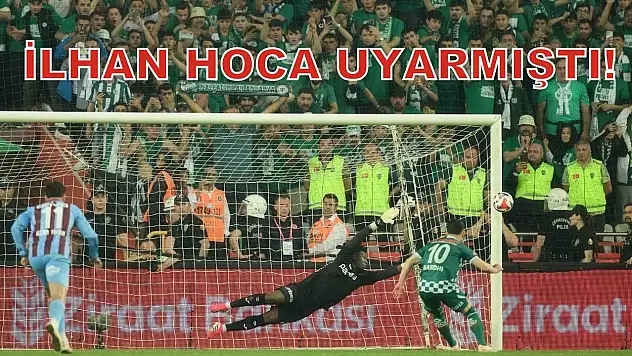 Konya'nın kupaya veda ettiği an!