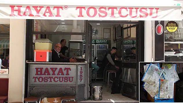 Konya'nın meşhur tostçusunun 'Hayat' markasını hatıra diye sakladıkları evraklar korudu
