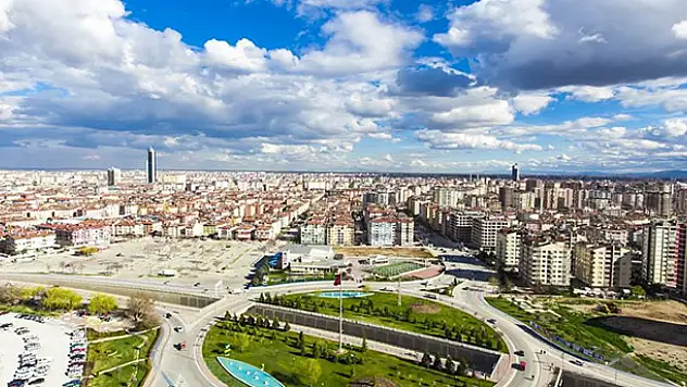 Konya'nın nüfusu 2 milyon 205 bin 609 kişi oldu