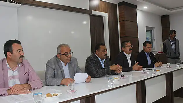 Konya'nın o ilçesinde mısır alım toplantısı yapıldı