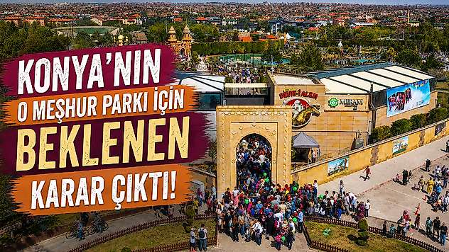 Konya'nın o meşhur parkı için beklenen karar çıktı!