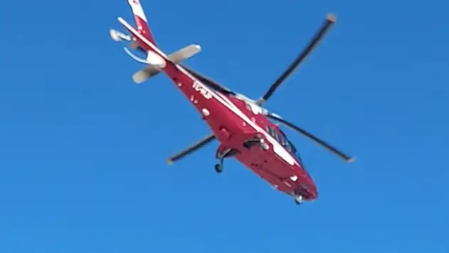 Konya'nın Seydişehir ilçesinde kalp krizi geçiren hasta ambulans helikopterle hastaneye kaldırıldı