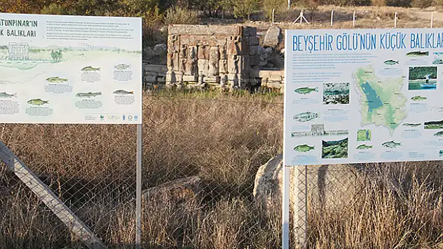 Konya'nın tarihi mekanı Eflatunpınar'da koronavirüs sessizliği yaşanıyor