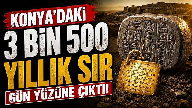 Konya'nın toprağından 3 bin 500 yıllık tarih çıktı!