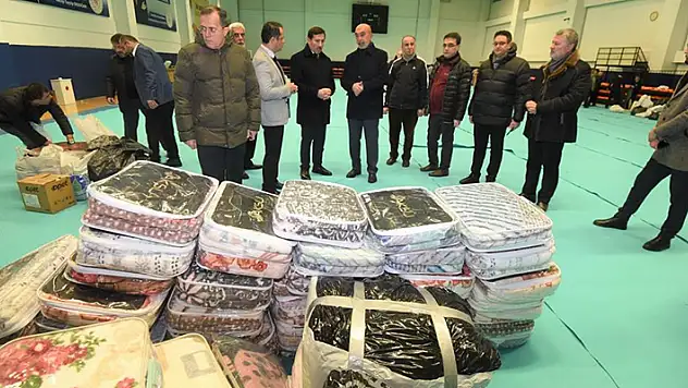 Konya, omuz omuza verdi deprem bölgesine destek oluyor
