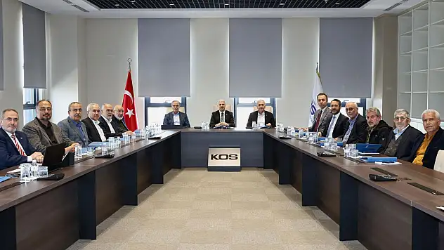 Konya OSB'de yatırım ve projeler masaya değerlendirildi