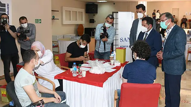 Konya OSB'de 3 günde 3 bin 705 çalışan aşılandı
