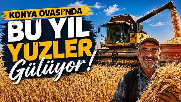 Konya Ovası'nda bayram sevinci