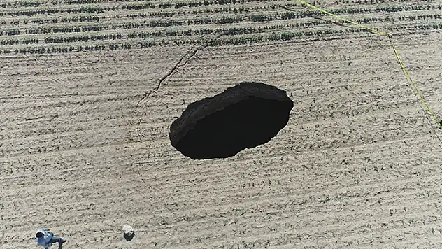 Konya Ovası'nda obruk sayısı 3 bine yaklaştı
