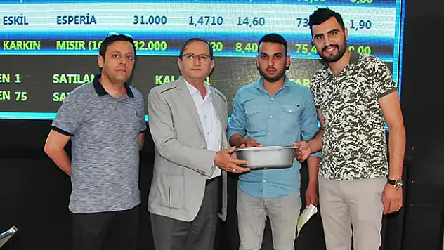 Konya Ovası'nın İlk Mahsulü Borsa'da