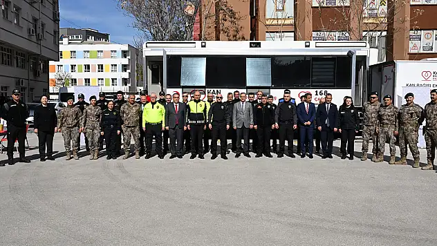 Konya polisi kan bağışıyla hayat kurtardı
