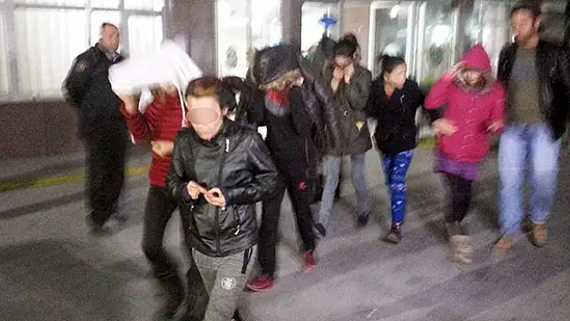 Konya polisinden fuhuş operasyonu