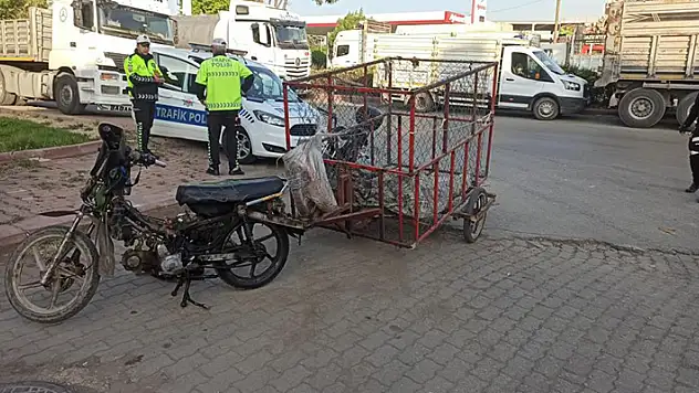 Konya polisinden motosiklet denetimi
