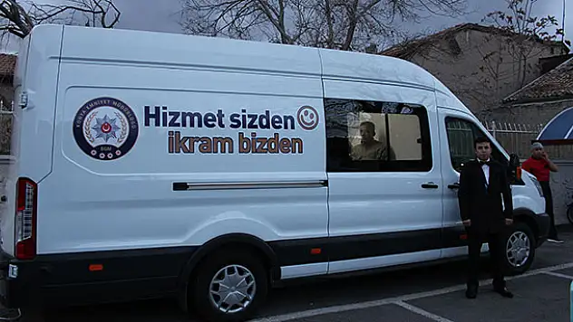 Konya polisine 'kafe araç' hizmeti