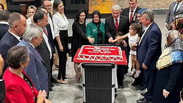 Konya protokolü 30 Ağustos resepsiyonunda bir araya geldi