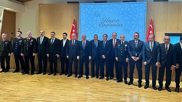 Konya protokolü bayramlaşma programında buluştu