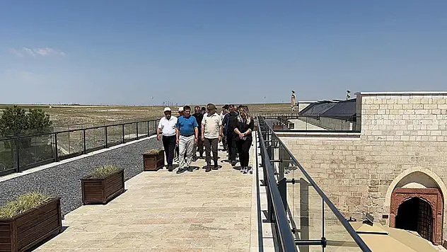 Konya protokolü Karatay'ın doğal ve tarihi güzelliklerini yerinde inceledi