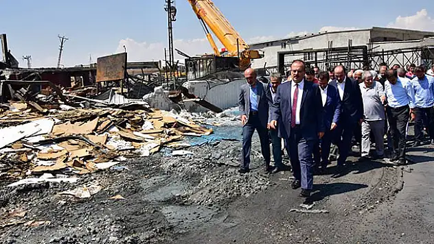 Konya protokolü MAR-SAN'da incelemelerde bulundu